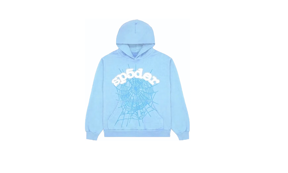 Sp5der Web Hoodie "Sky Blue"