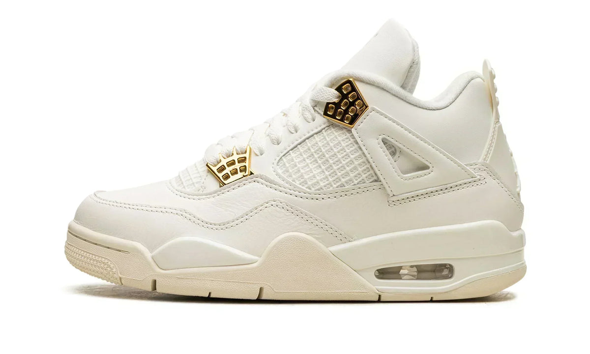 Air Jordan 4 WMNS “Metallic Gold" US 12W