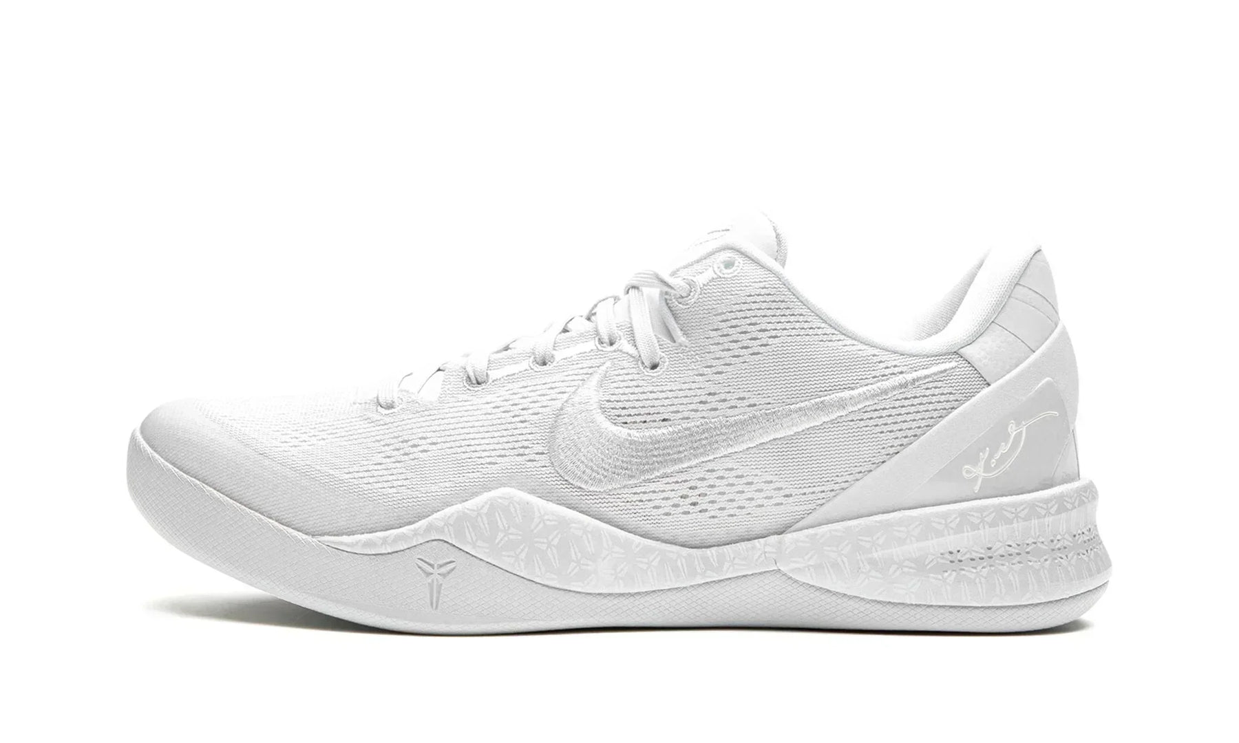 Nike Kobe 8 Protro "Triple White" US 9.5
