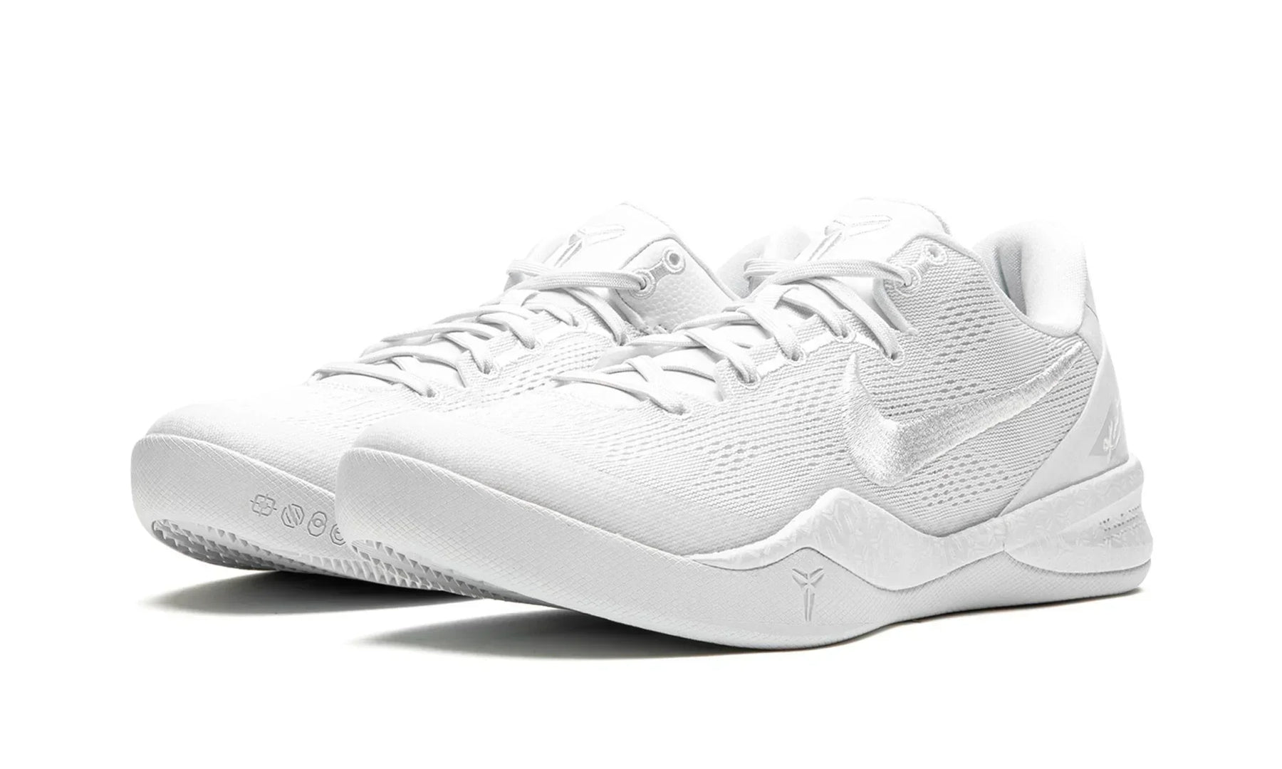 Nike Kobe 8 Protro "Triple White" US 10