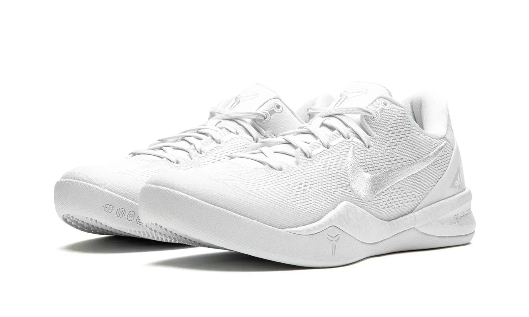 Nike Kobe 8 Protro "Triple White" US 9.5
