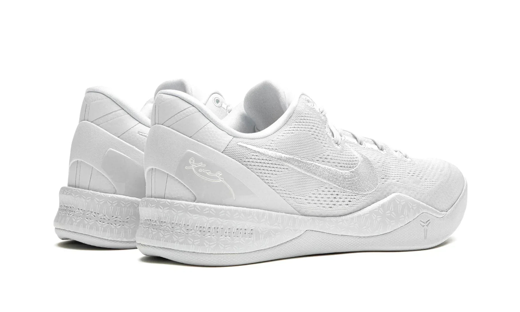Nike Kobe 8 Protro "Triple White" US 10