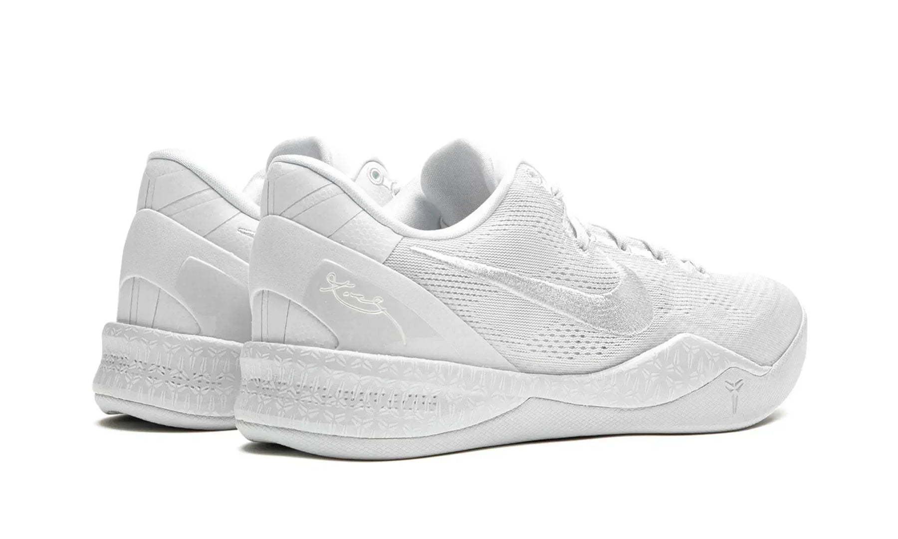 Nike Kobe 8 Protro "Triple White" US 9.5