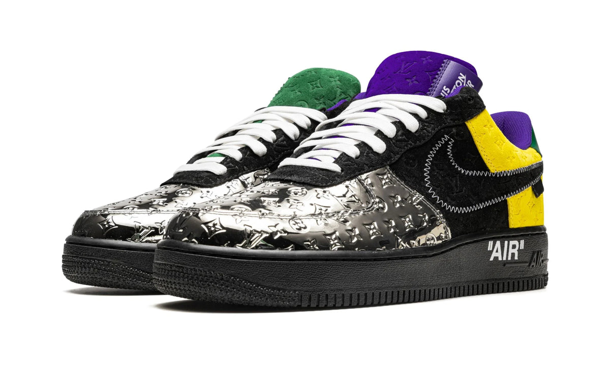 Nike Louis Vuitton Air Force 1 Low "Virgil Abloh - Purple/Metallic Silver"