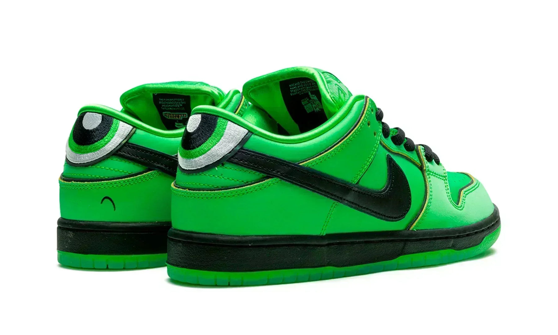 Nike SB Dunk Low "Powerpuff Girls - Buttercup" US 13