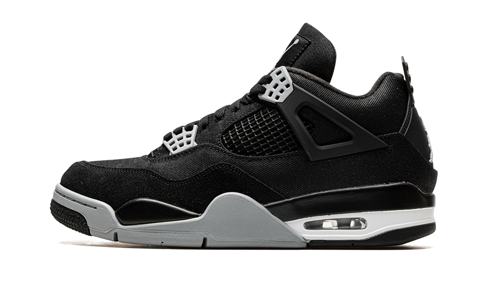 Air Jordan 4 "Black Canvas"