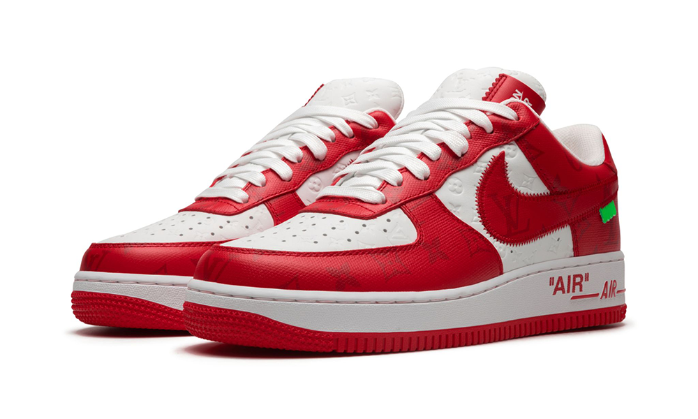 Nike Louis Vuitton Air Force 1 Low "Virgil Abloh White/Red"