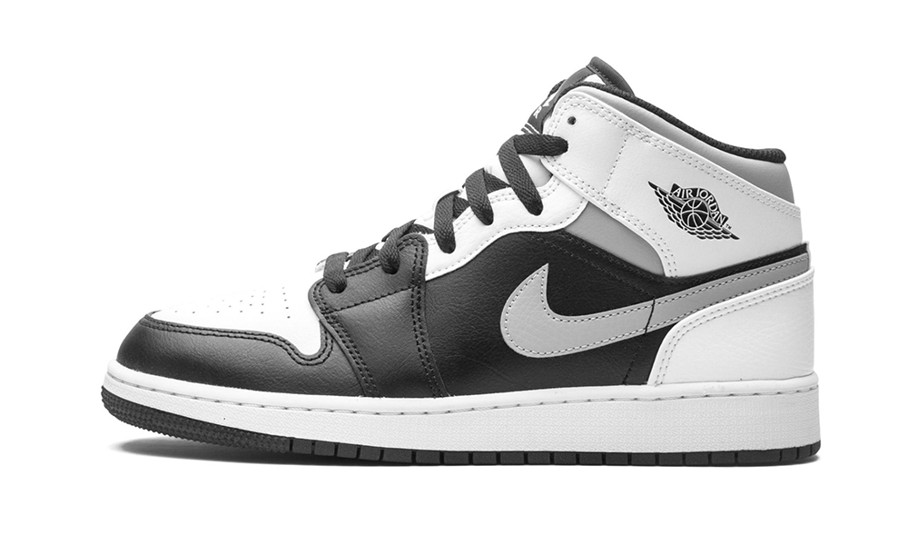 Air Jordan 1 Mid GS "White Shadow"