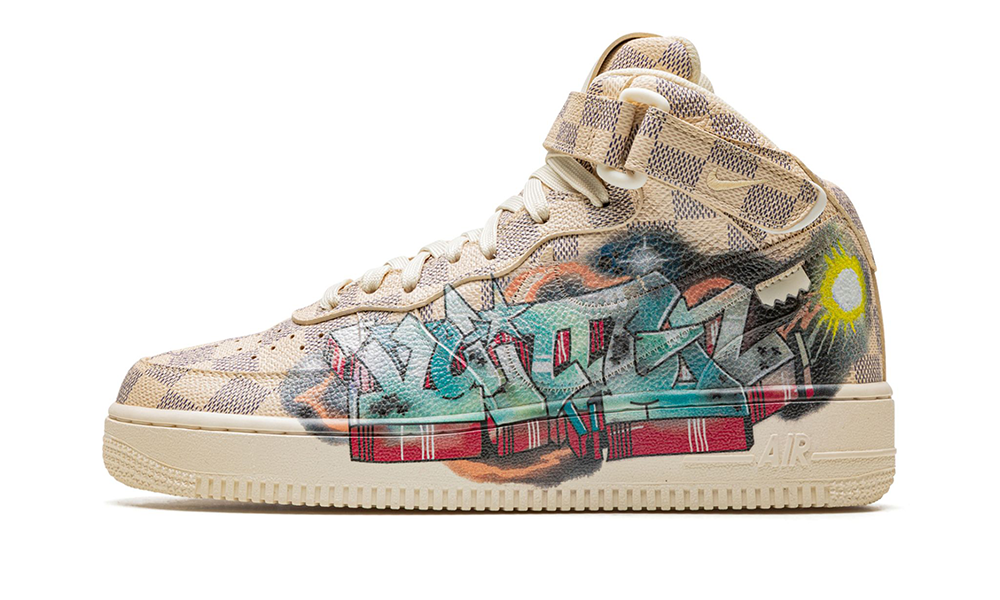 Nike Louis Vuitton Air Force 1 Mid "Virgil Abloh - Graffiti"