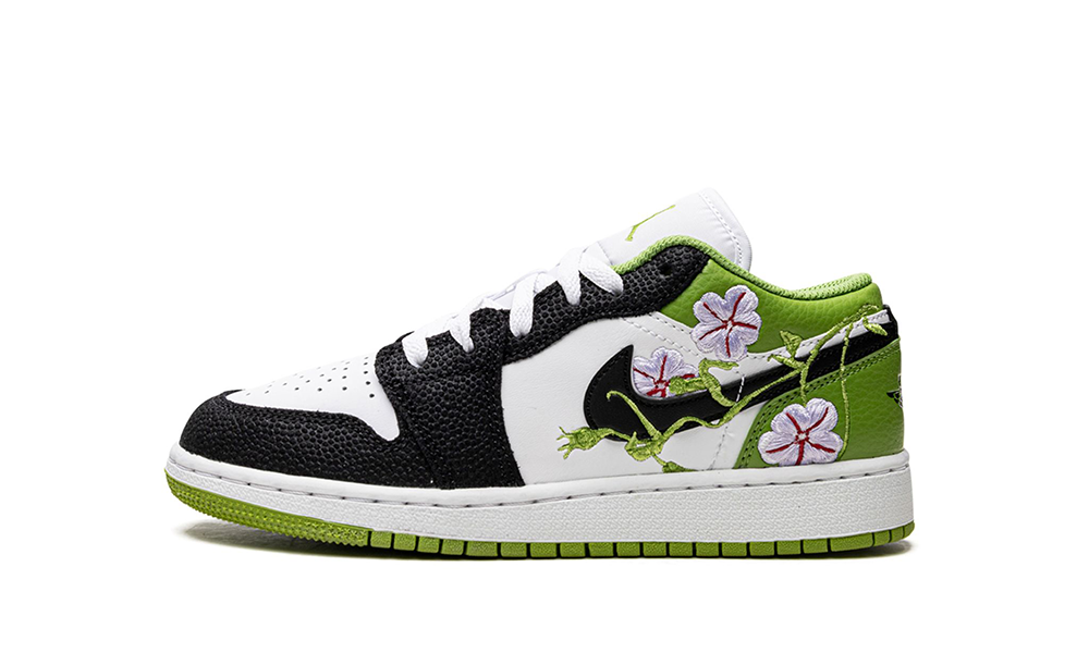 Air Jordan 1 Low SE GS "Floral Vines"