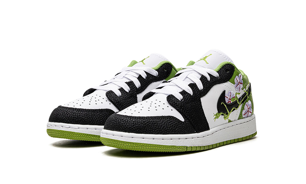 Air Jordan 1 Low SE GS "Floral Vines"