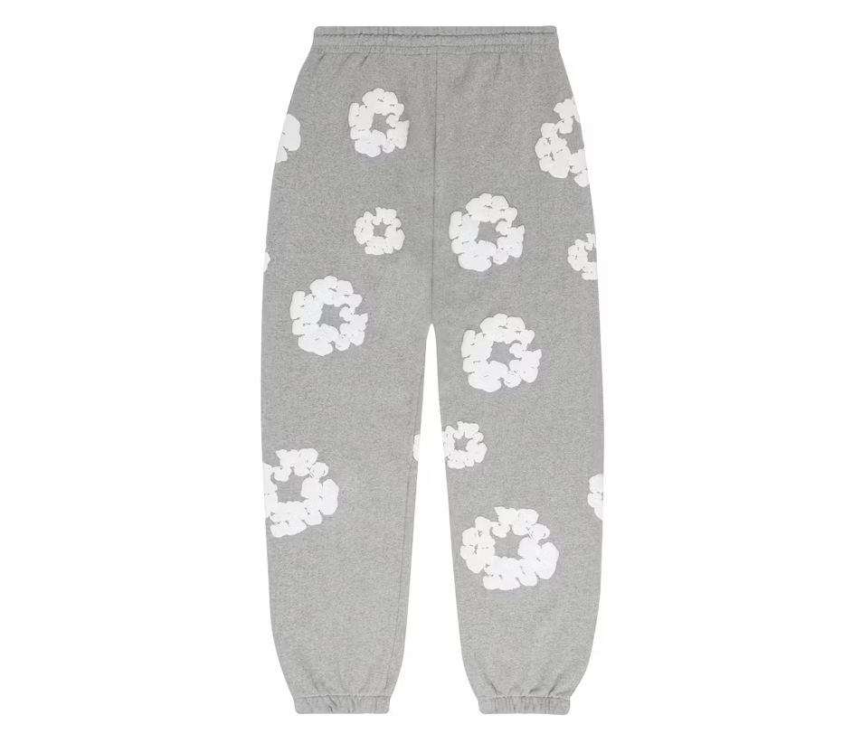 Denim Tears Cotton Wreath Sweatpants "Grey"
