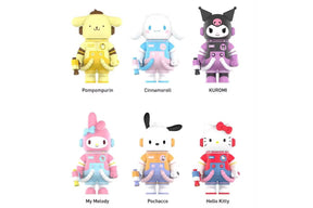 Pop Mart Mega Space Molly Sanrio Characters Series Sealed (6 Blind Boxes) 400%