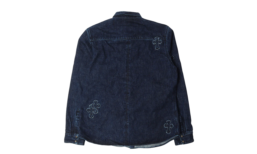 Chrome Hearts "Denim Cross Shirt"