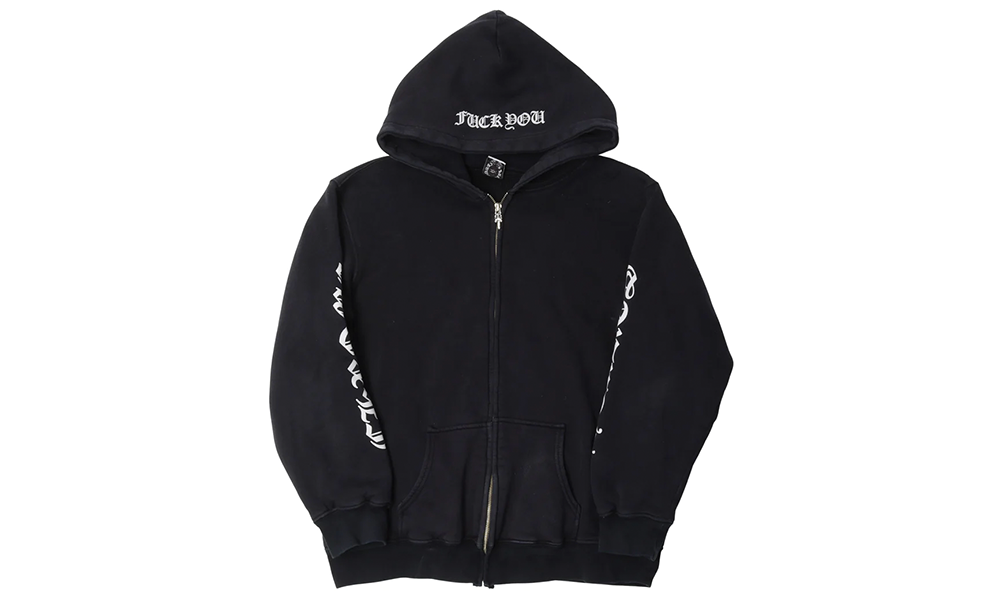 Chrome Hearts Hoodie "Thermal Lined Zip Up"