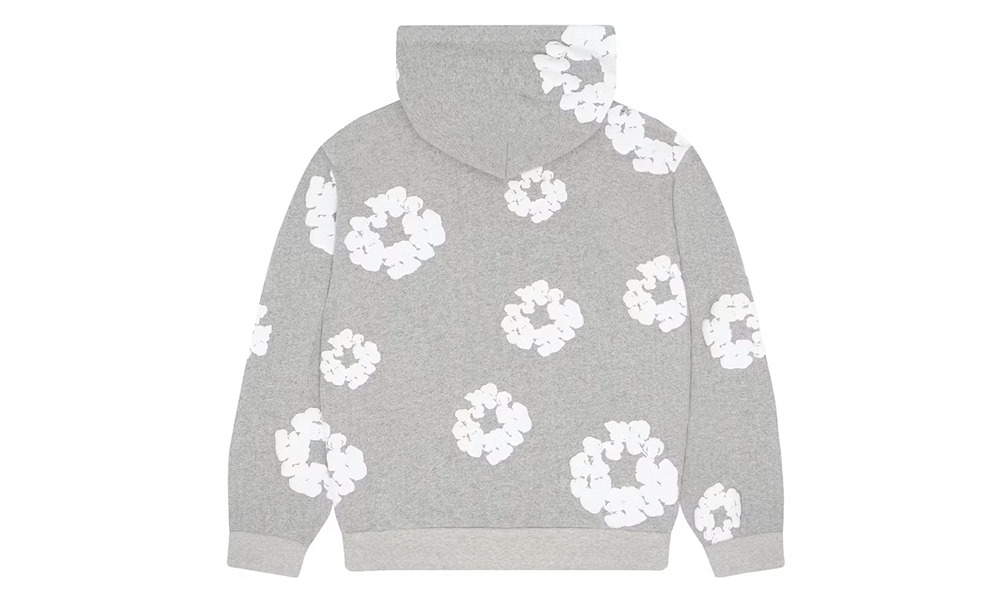 Denim Tears Cotton Wreath Hoodie "Grey"