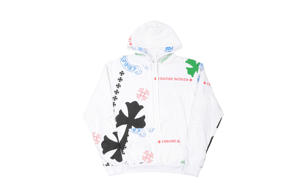 Chrome Hearts Logo Hoodie "Stencil"