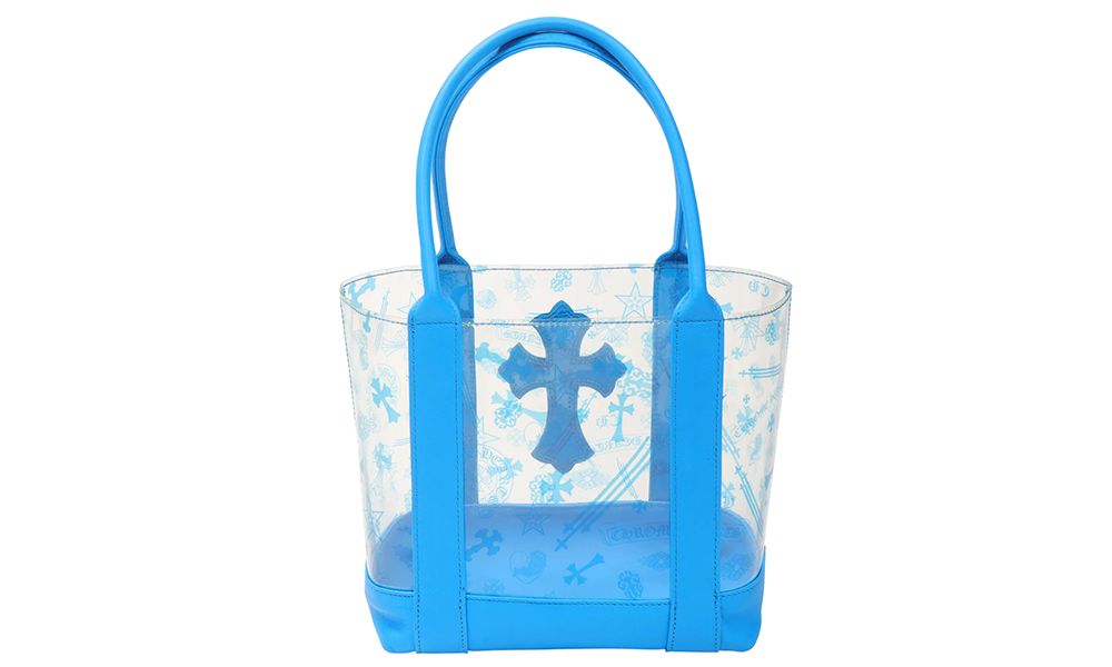 Chrome Hearts Tote Bag "Mini Blue Cross"