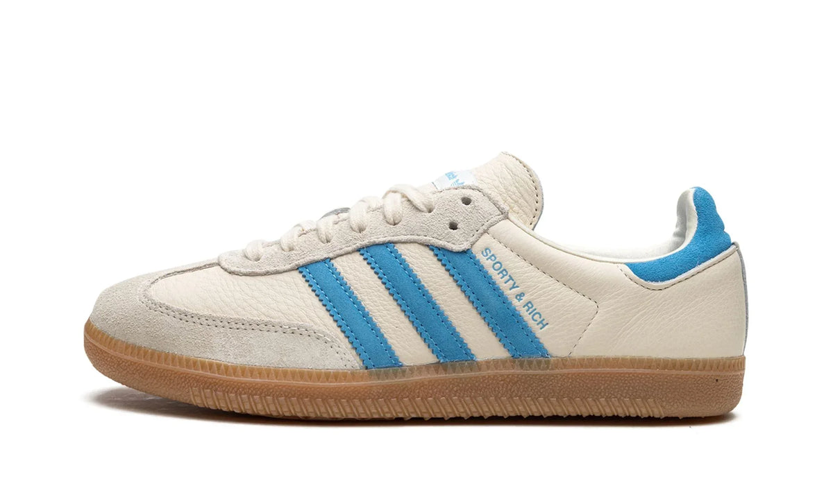 Adidas Samba "Sporty & Rich - Cream Blue"