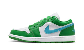 Air Jordan 1 Low WMNS "Lucky Green / Aquatone"