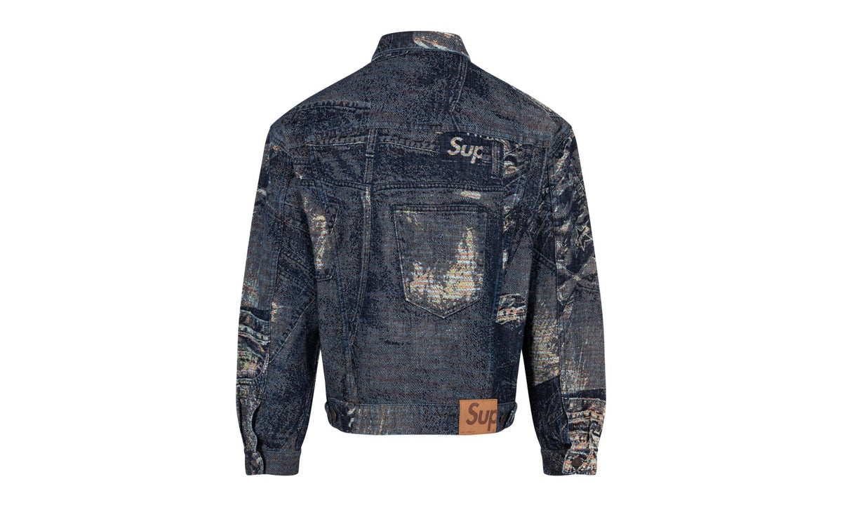 Supreme Archive Denim Trucker Jacket "Jacquard SS23"