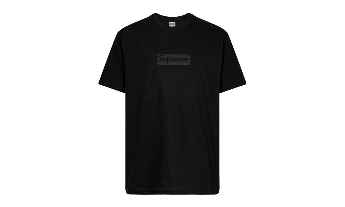 Supreme Box Logo Tee "Tonal Black SS23"