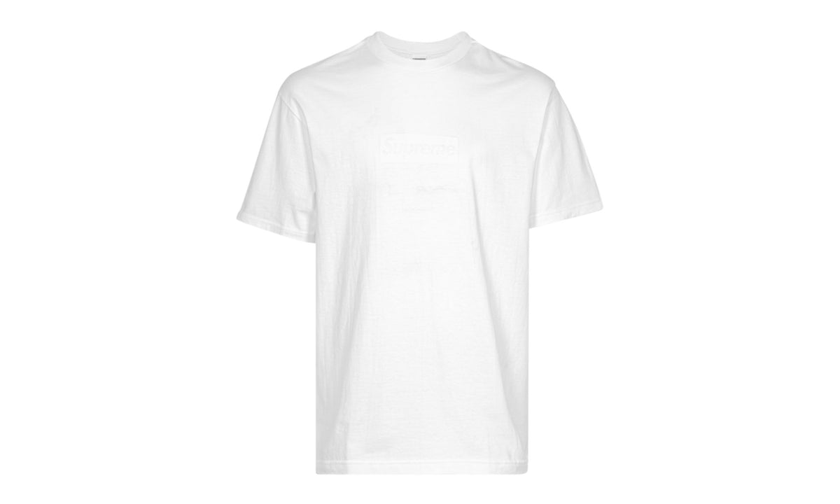 Supreme Box Logo Tee "Tonal White SS23"